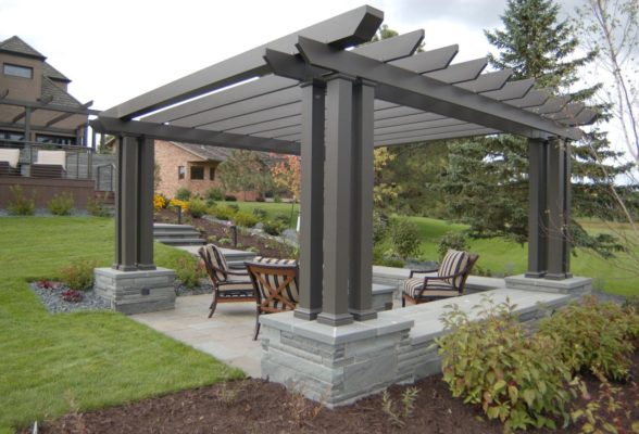 Gray Pergola