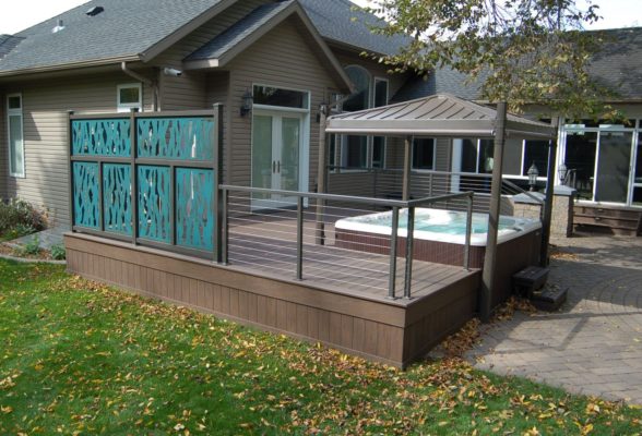 Pergola Over Jacuzzi