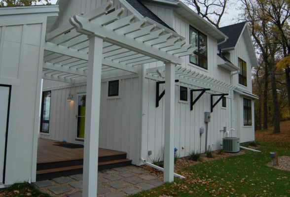 White Color Pergolas